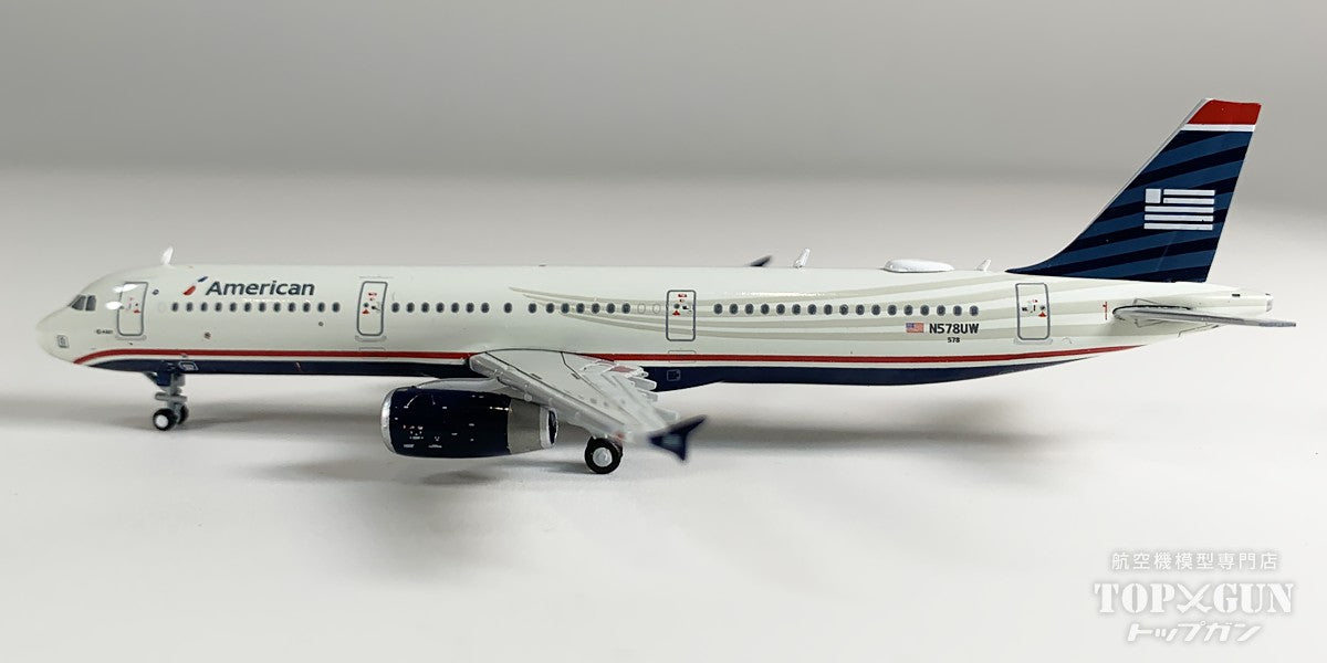 A321-200 アメリカン航空 US Airways ヘリテージ塗装 N578UW 1/400 [GJAAL2297]