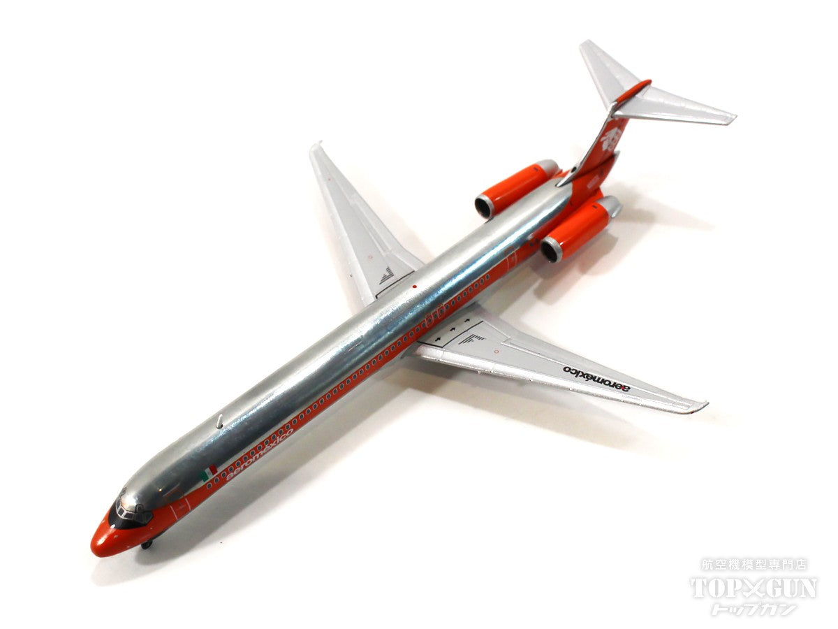 GeminiJets MD-82 アエロメヒコ航空 N1003X polished／orange