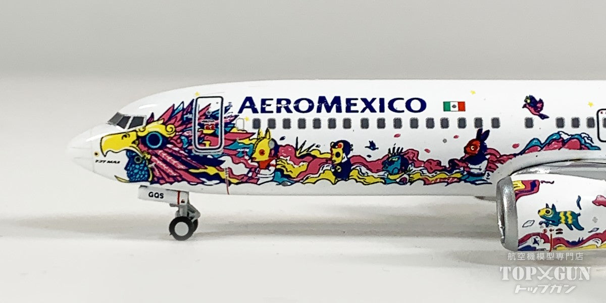 B737 MAX9 アエロメヒコ航空 「Kukulc n」 XA-GQS 1/400 [GJAMX2316]