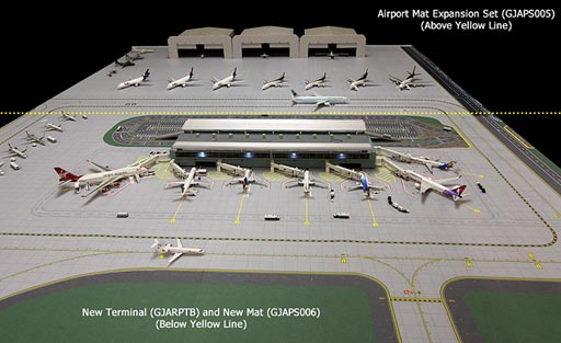 Airport Diorama Terminal Building Set (No.2) for 1/400 scale [GJARPTB]