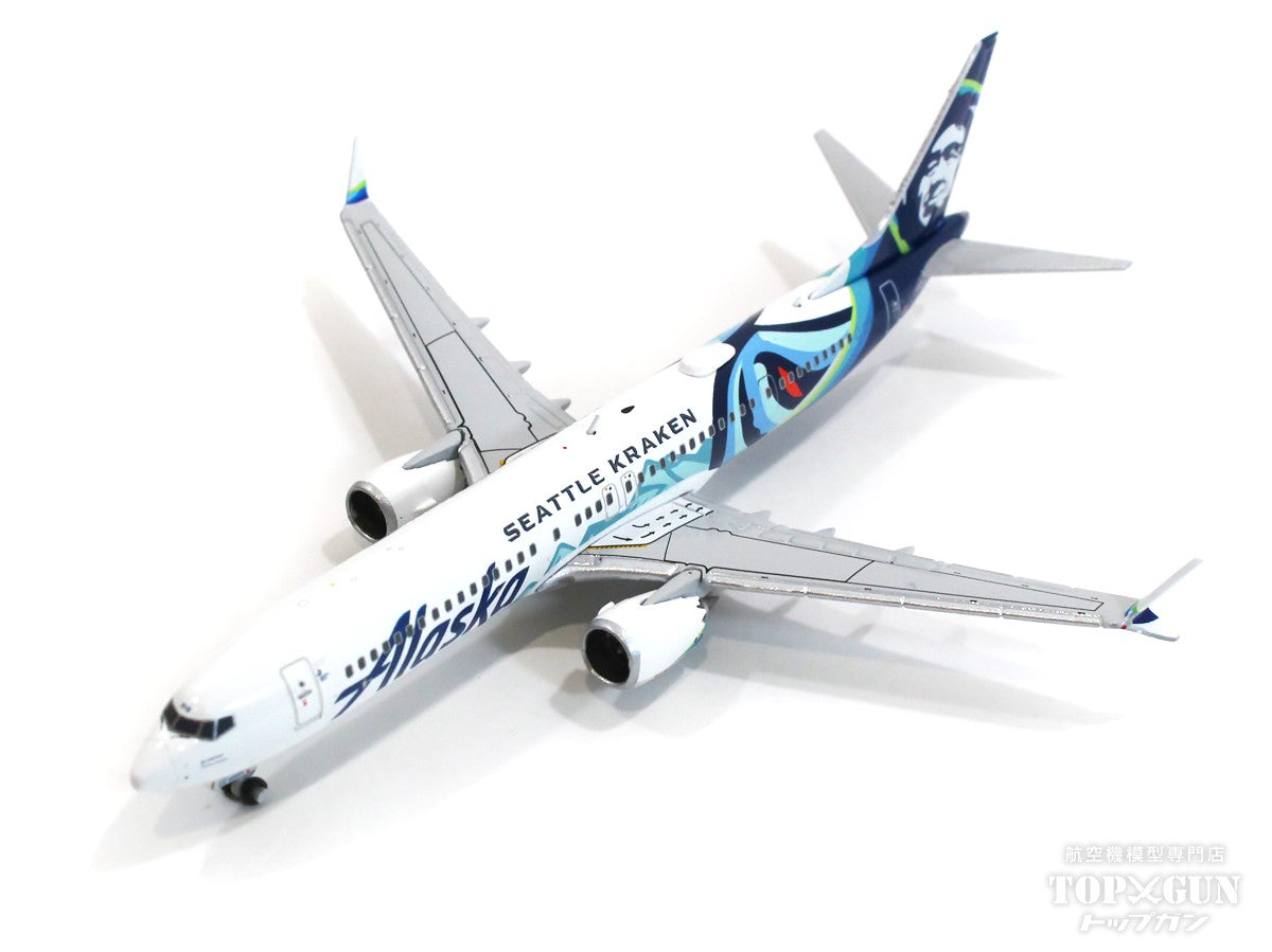 737 MAX 9 Alaska Airlines "Seattle Kraken" N915AK 1/400[GJASA2189] 