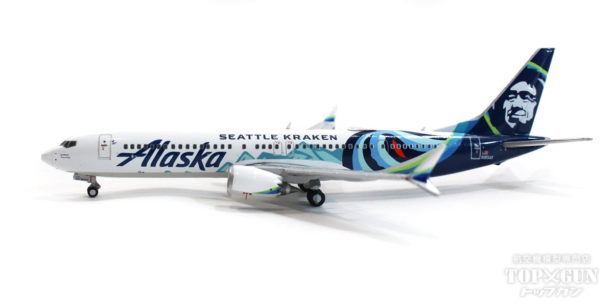 737 MAX 9 Alaska Airlines "Seattle Kraken" N915AK 1/400[GJASA2189] 