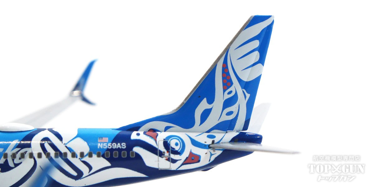 737-800sw Alaska Airlines "Xaat Kwaani"/"Salmon People" N559AS 1/400[GJASA2213] 