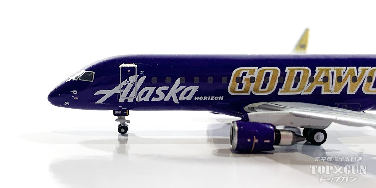 E175LR アラスカ航空/ホライゾン航空 Univ.of Washington Go Dawgs N662QX 1/400[GJASA2251]