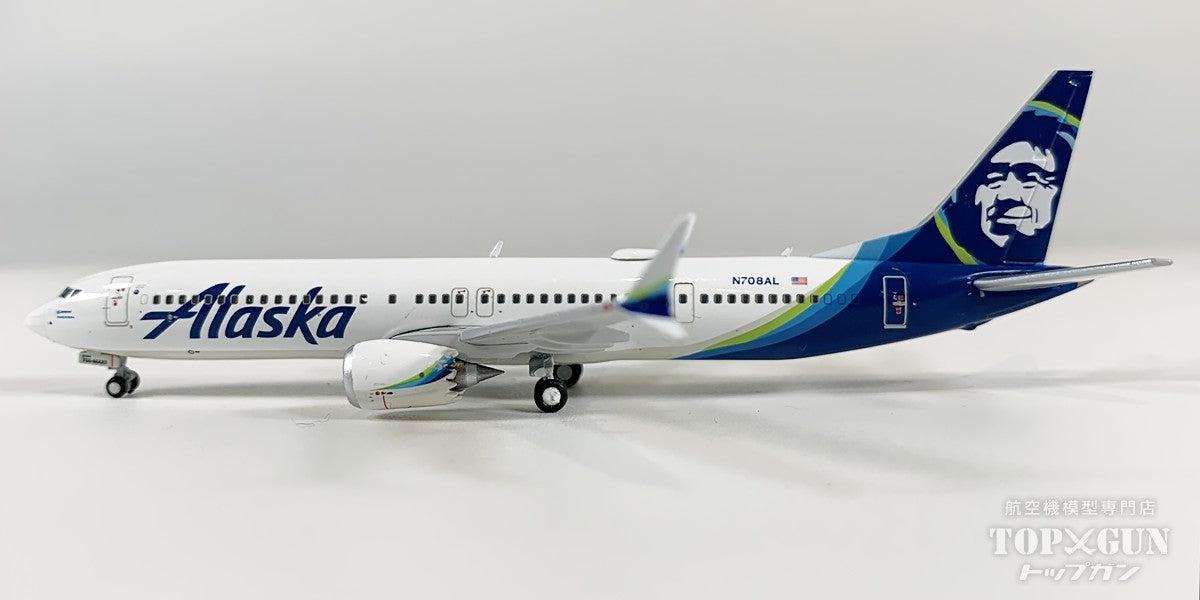 GeminiJets B737 MAX9 アラスカ航空 N708AL 1/400 [GJASA2393]