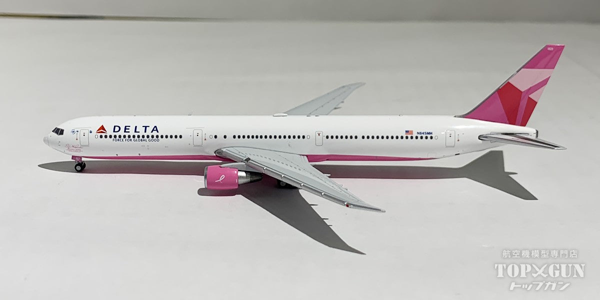 767-400ER Delta Airlines Evelyn H. Lauder Breast Cancer Prevention Campaign N845MH 1/400 [GJDAL2157] 