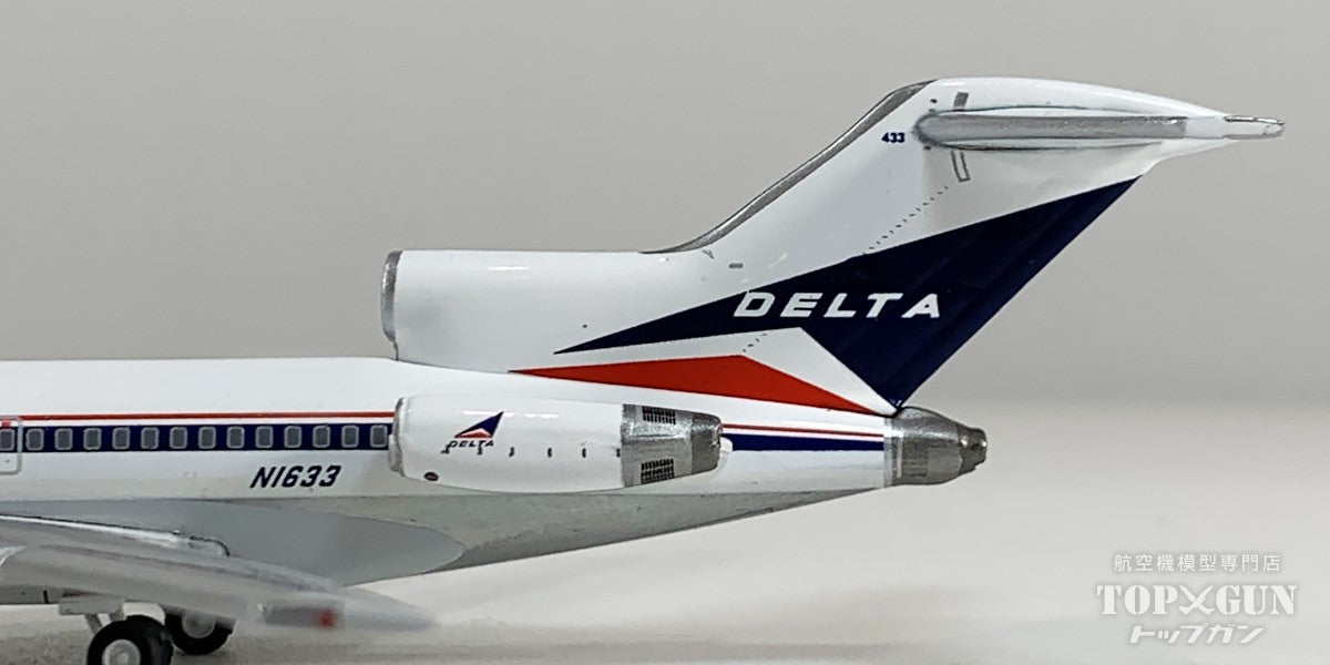 B727-100 デルタ航空 「 widget livery 」 ポリッシュ仕上げ N1633 1/400 [GJDAL2355]