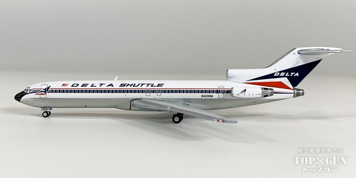 B727-200Adv デルタシャトル 「widget livery」 ※ポリッシュ仕上げ N413DA 1/400 [GJDAL2375]