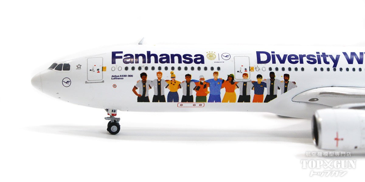 A330-300 Lufthansa "Fanhansa Diversity Wins" D-AIKQ 1/400[GJDLH2191] 