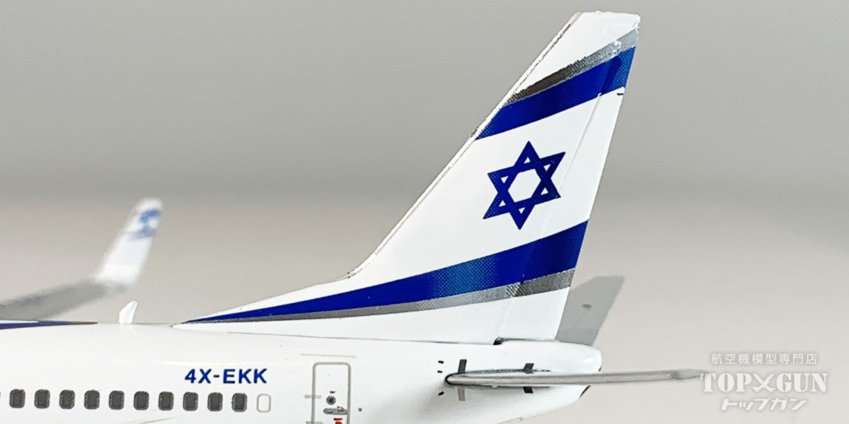 GeminiJets 737-800W エル アル航空 4X-EKK 1/400 [GJELY2299]