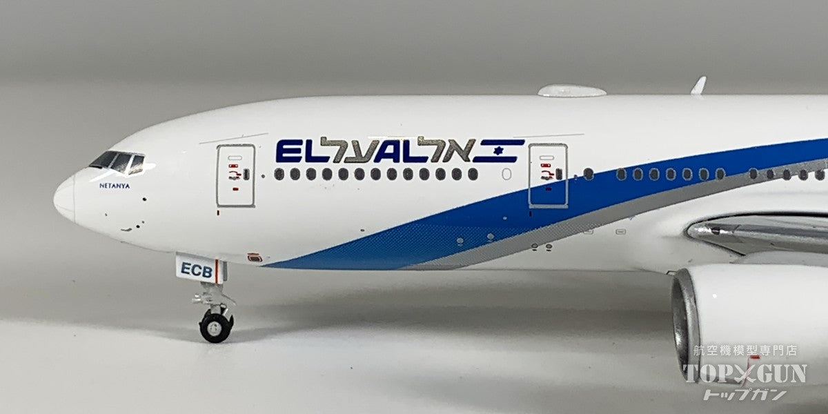 GeminiJets 777-200ER エル アル航空 4X-ECB 1/400 [GJELY2300]