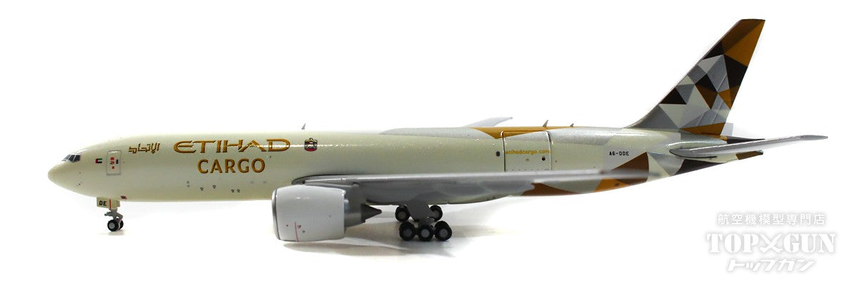 777F（200LR貨物型） エティハド航空 カーゴ （貨物扉は開閉選択式） A6-DDE 1/400 [GJETD2146]
