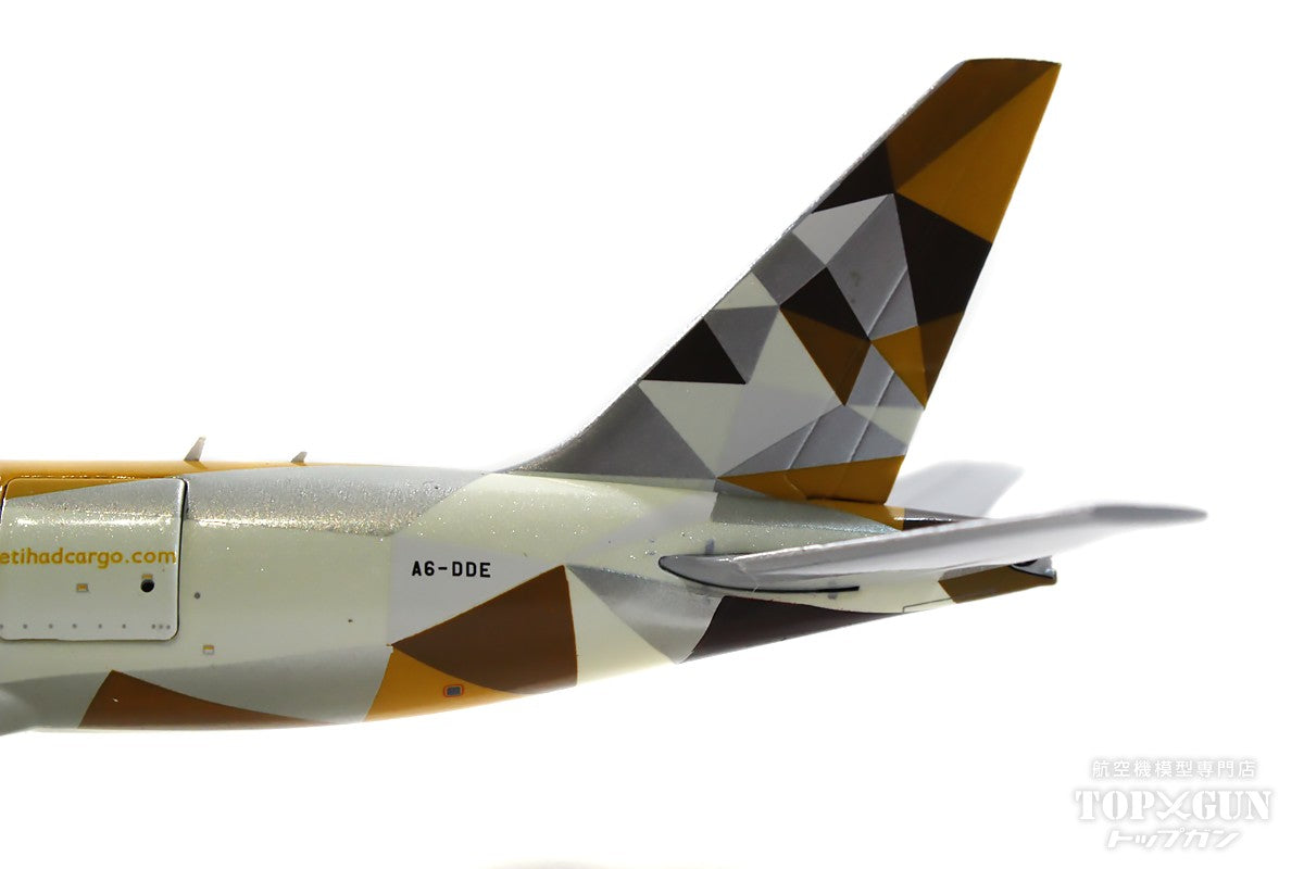 777F（200LR貨物型） エティハド航空 カーゴ （貨物扉は開閉選択式） A6-DDE 1/400 [GJETD2146]