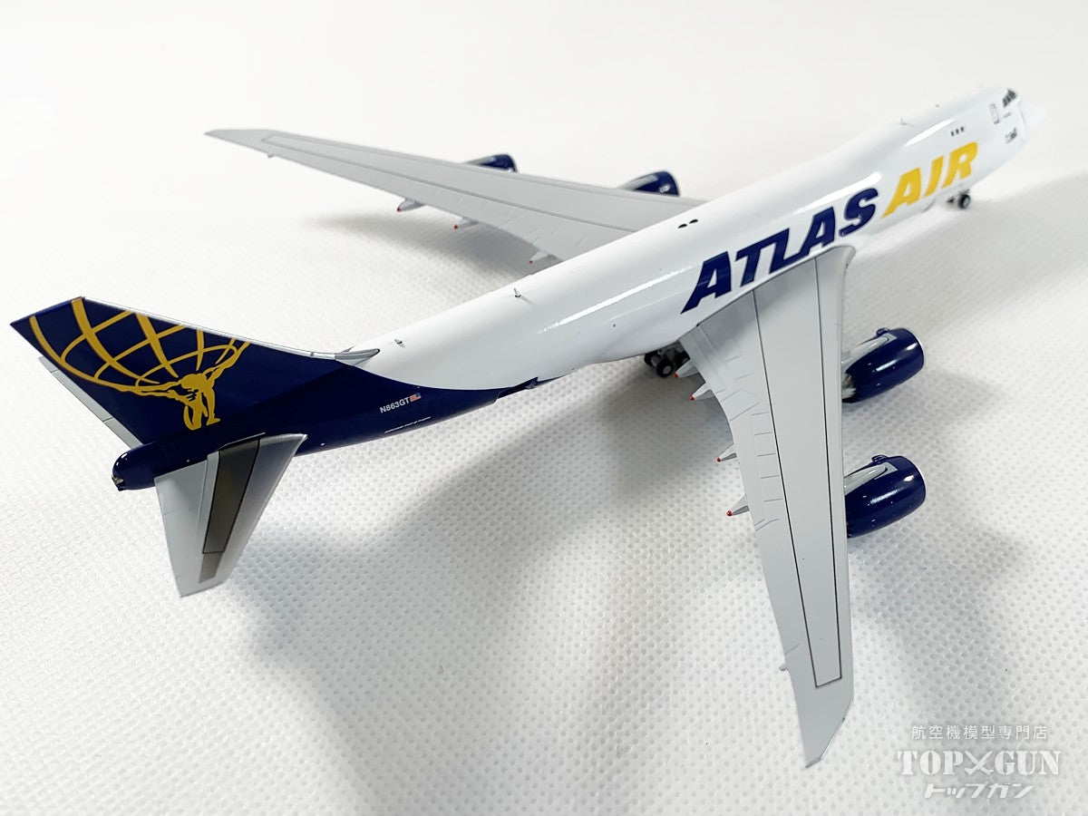 747-8F Atlas Air Apexlogistics "Final 747" Open/Close Selection N863GT 1/400 [GJGTI2206] 