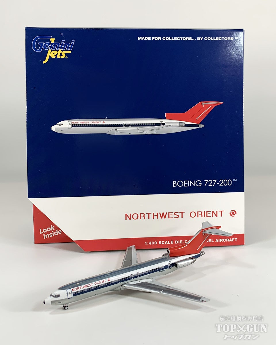 B727-200 ノースウエスト・オリエント航空 「 1980s thermometer livery 」 ポリッシュ仕上げ N298US 1/400 [GJNWA2354]