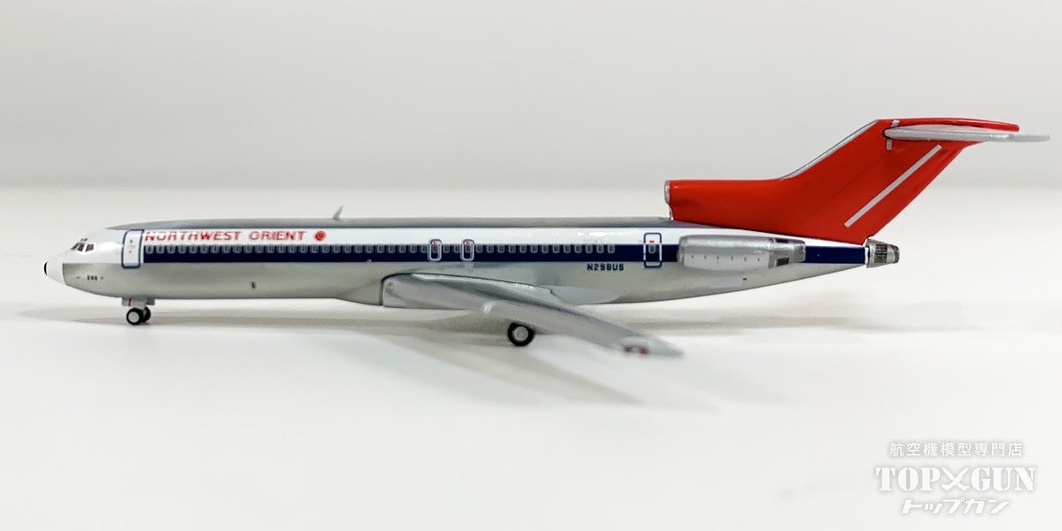B727-200 ノースウエスト・オリエント航空 「 1980s thermometer livery 」 ポリッシュ仕上げ N298US 1/400 [GJNWA2354]