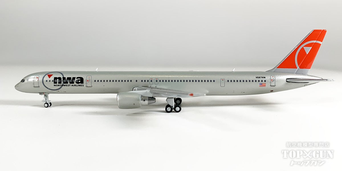 B757-300 ノースウエスト航空 「nwa」 N587NW 1/400 [GJNWA2366]