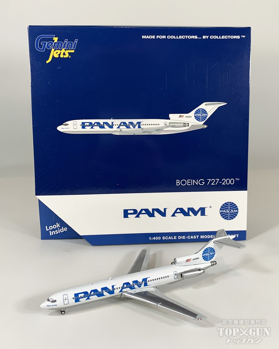 B727-200Adv パンアメリカン航空 「Clipper Goodwill」 ※ポリッシュ仕上げ N368PA 1/400 [GJPAA2344]