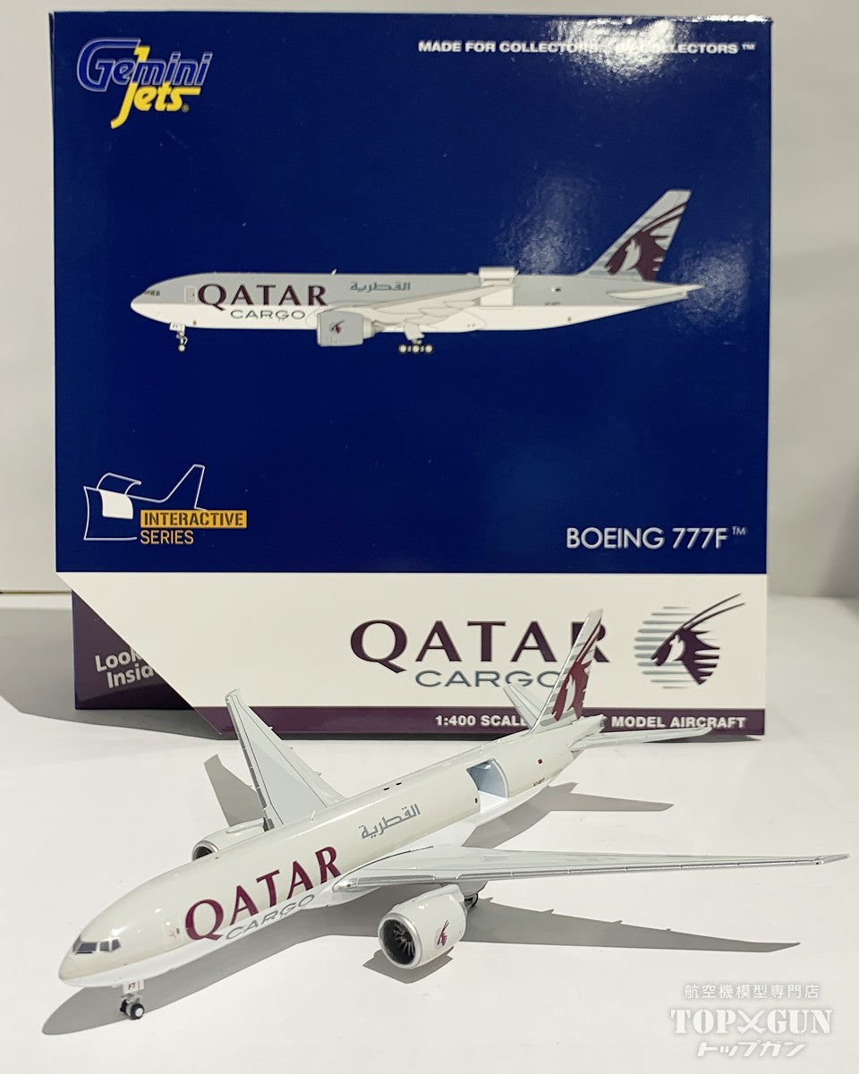 777LRF Qatar Airways A7-BFT with opening and closing function 1/400 [GJQAC2145] 