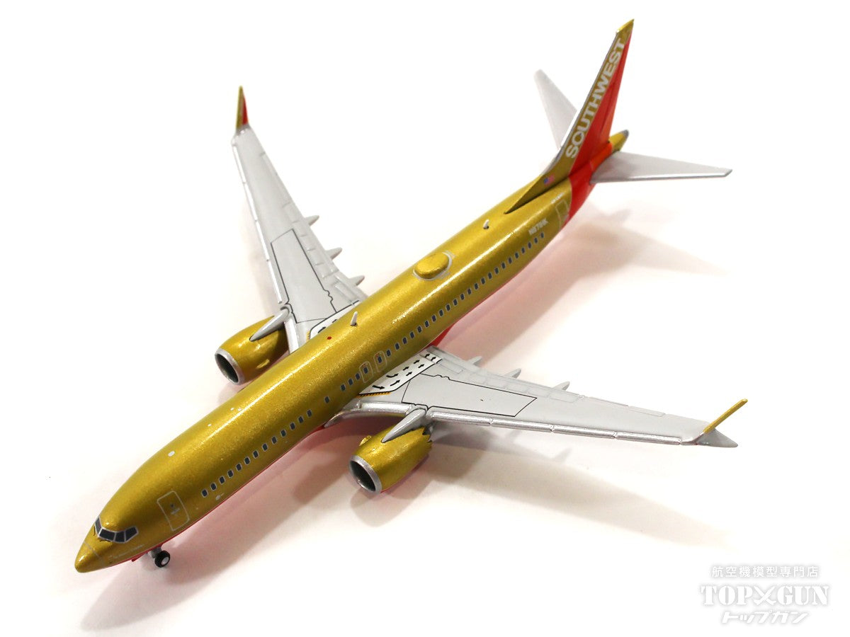 737 MAX8 Southwest Airlines "Herbert D. Kelleher" gold retro N871HK 1/400[GJSWA2186]