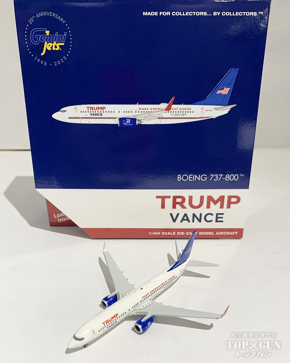 737-800 Trump-Vance Campaign N917XA 1/400 [GJTRU2306] 