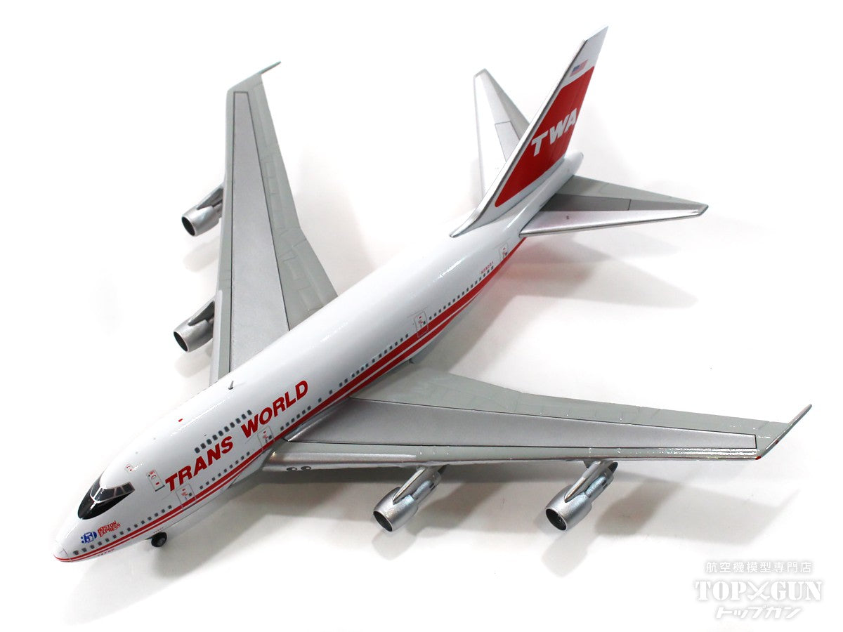 747SP TWA トランス・ワールド航空 "Boston Express" N58201 1/400[GJTWA1495]