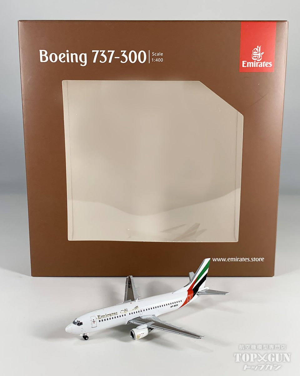 B737-300 エミレーツ航空 「1980s livery」 AP-BCD 1/400 [GJUAE2232]