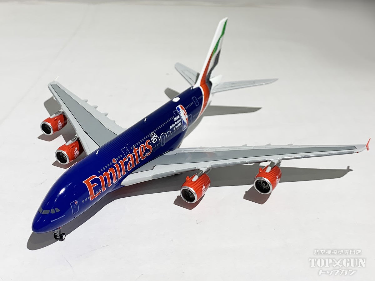 A380-800 エミレーツ航空「Official Airline Partner of the NBA」A6-EOD 1/400 [GJUAE2271]