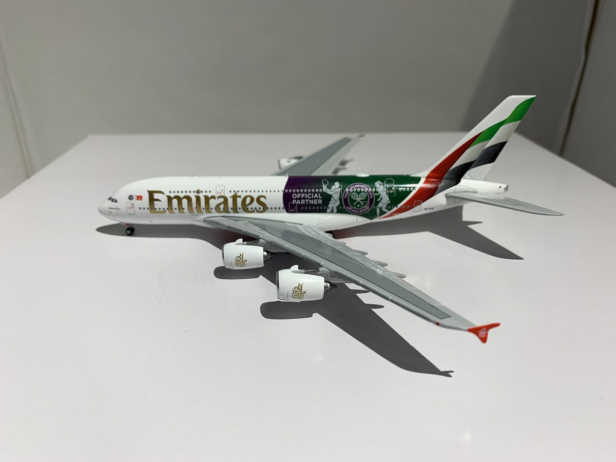 A380-800 エミレーツ航空 「Wimbledon - Official Partner」 A6-EOE 1/400[GJUAE2283]