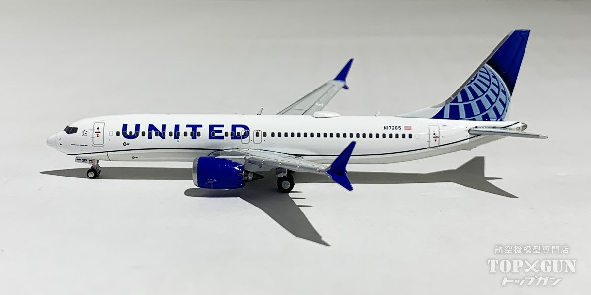 737 MAX 8 United Airlines N17265 1/400 [GJUAL2225] 