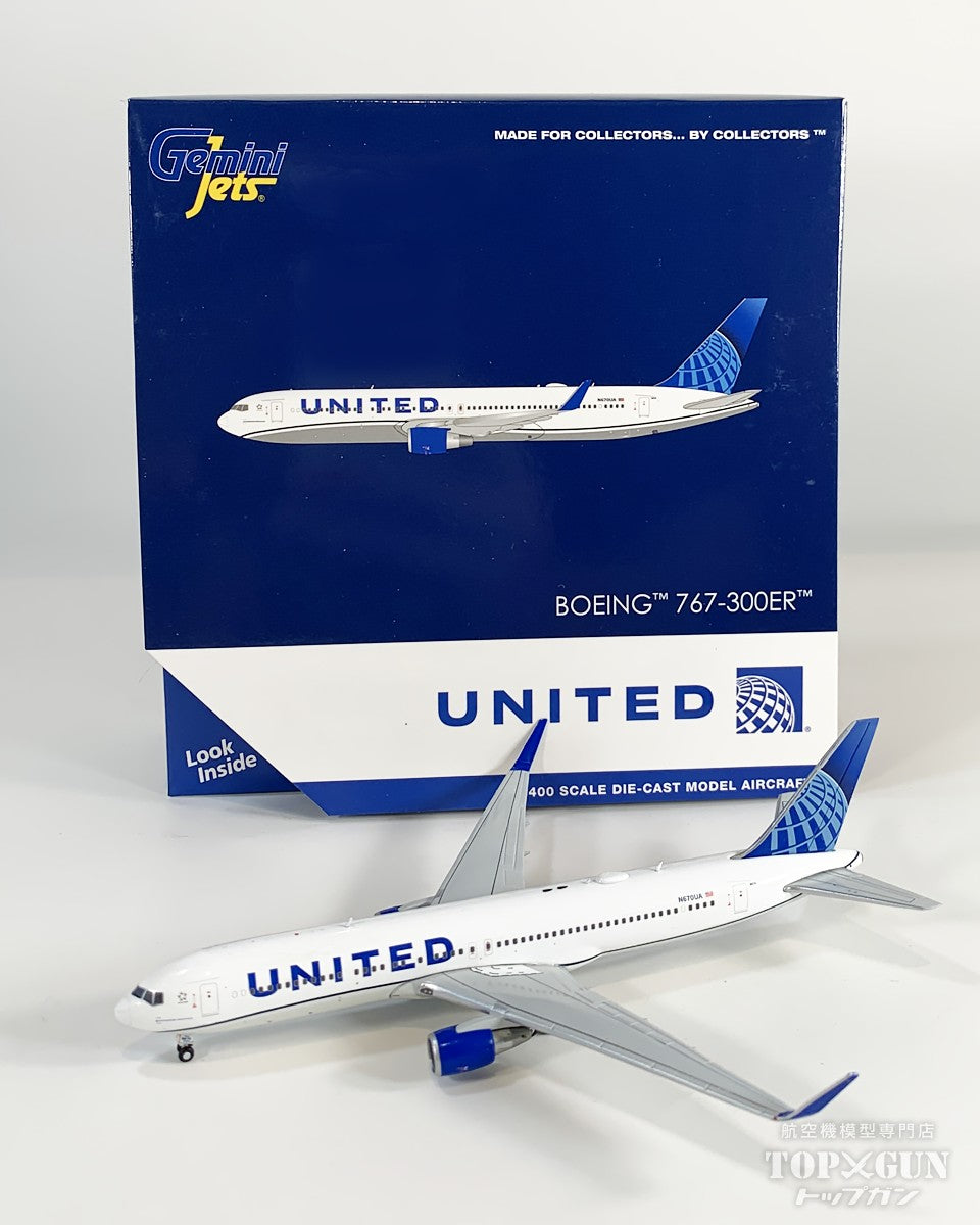 B767-300ER ユナイテッド航空 N670UA 1/400 [GJUAL2227]
