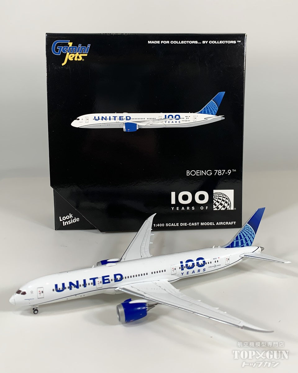 B787-9 ユナイテッド航空 「100 Years」 N61101 1/400 [GJUAL2228]