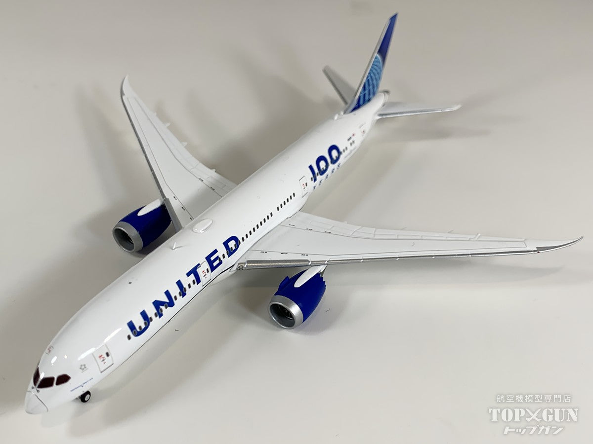 B787-9 ユナイテッド航空 「100 Years」 N61101 1/400 [GJUAL2228]
