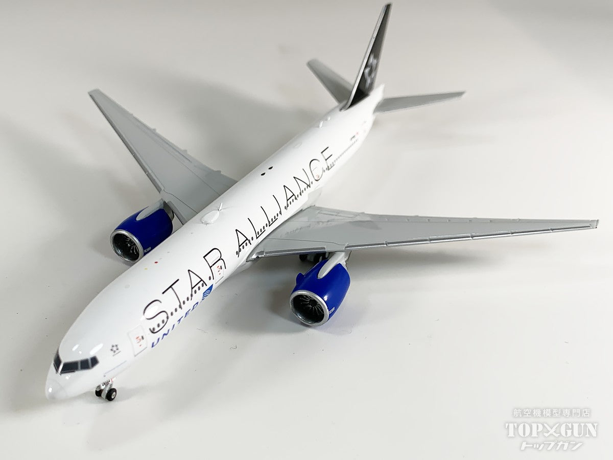 777-200ER ユナイテッド航空  スターアライアンス塗装 N77022 1/400 [GJUAL2314]
