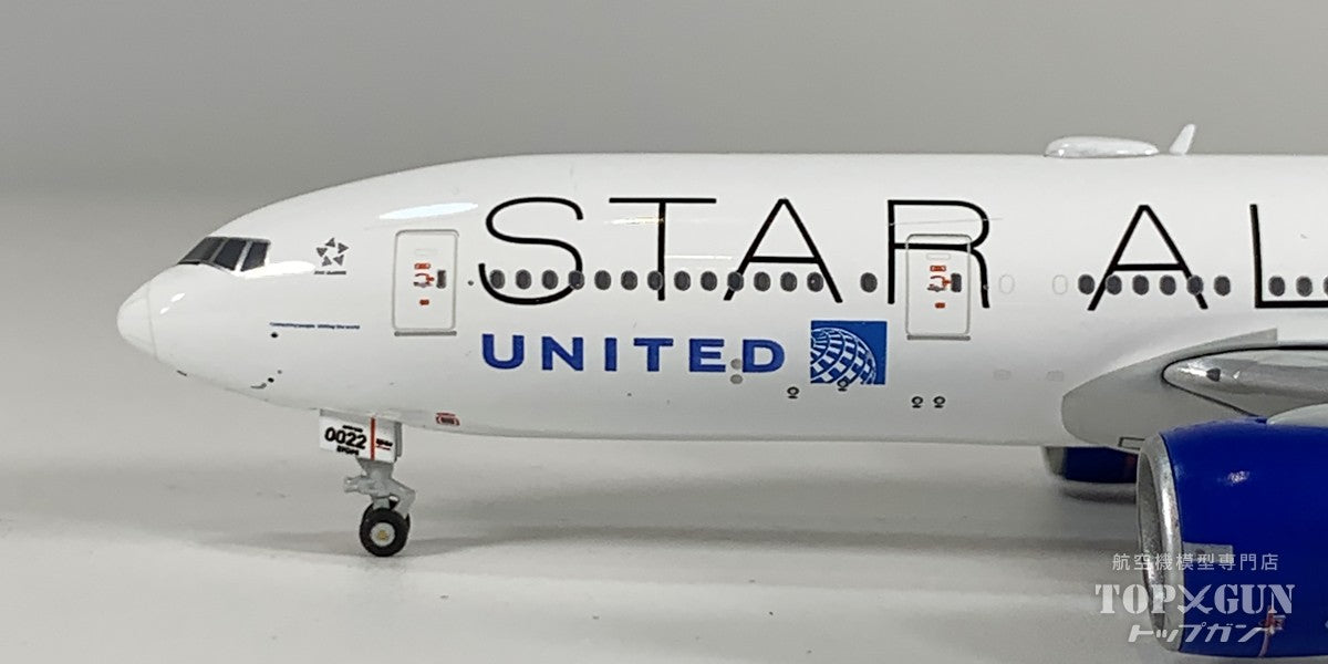 777-200ER ユナイテッド航空  スターアライアンス塗装 N77022 1/400 [GJUAL2314]