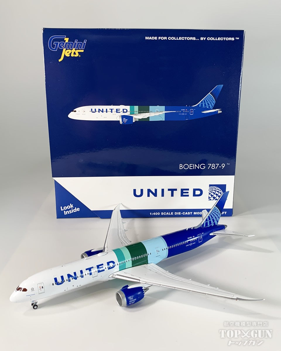787-9 ユナイテッド航空 「The Future is SAF」 N24988 1/400 [GJUAL2333]