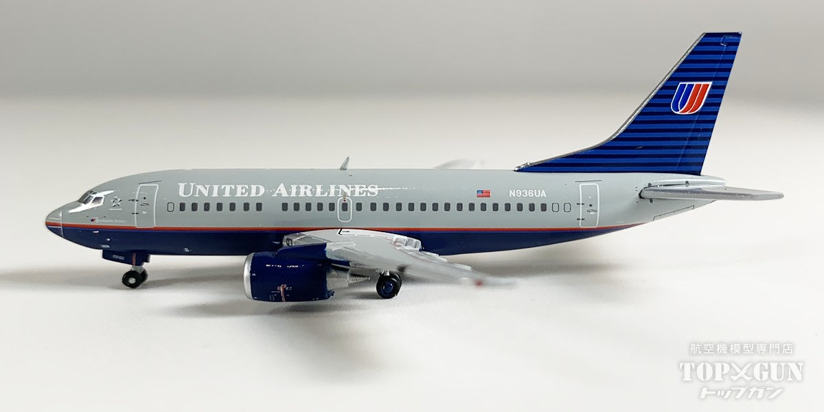 B737-500 ユナイテッド航空 「battleship livery」 N936UA 1/400 [GJUAL2348]
