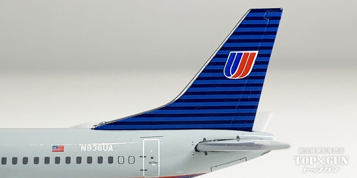 B737-500 ユナイテッド航空 「battleship livery」 N936UA 1/400 [GJUAL2348]