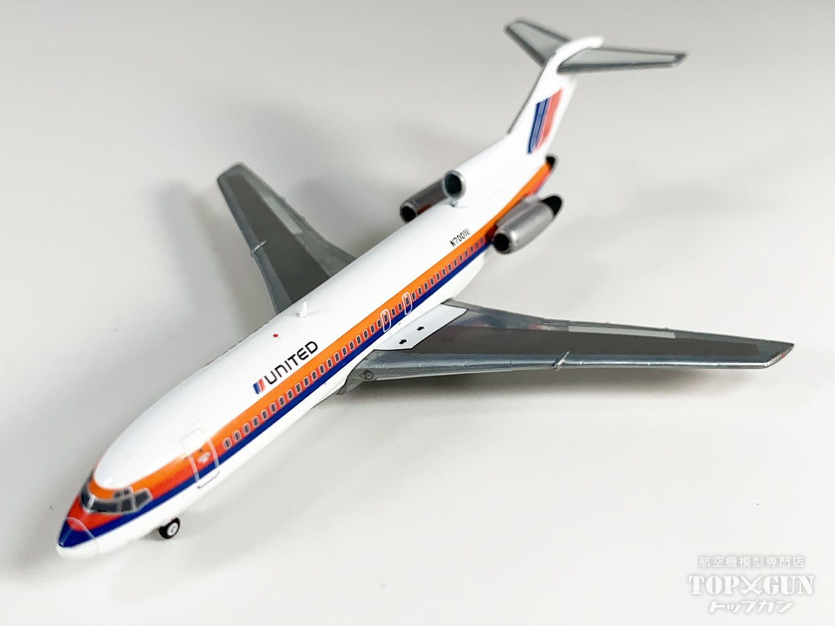 B727-100 ユナイテッド航空 「Saul Bass livery polished belly」 N7001U 1/400 [GJUAL2349]