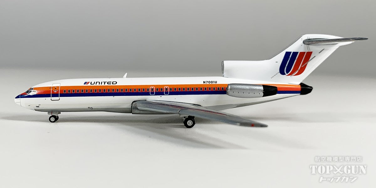 B727-100 ユナイテッド航空 「Saul Bass livery polished belly」 N7001U 1/400 [GJUAL2349]