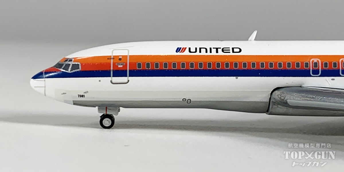 B727-100 ユナイテッド航空 「Saul Bass livery polished belly」 N7001U 1/400 [GJUAL2349]