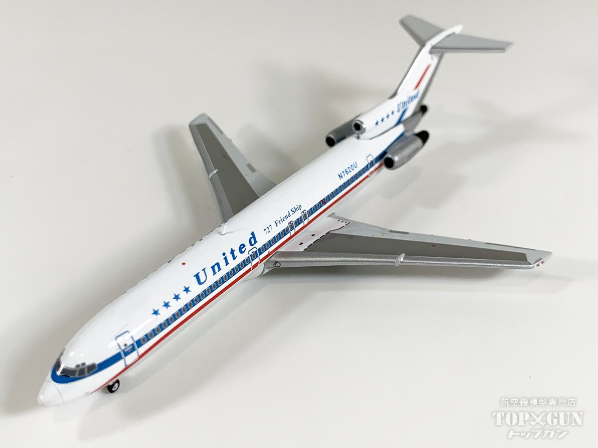 B727-200 ユナイテッド航空 「Friend Ship」 N7620U 1/400 [GJUAL2352]