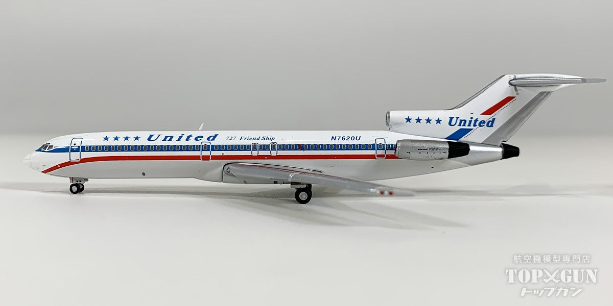 B727-200 ユナイテッド航空 「Friend Ship」 N7620U 1/400 [GJUAL2352]