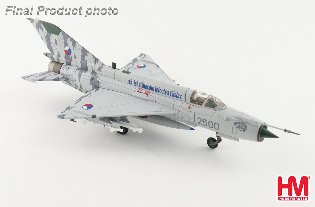【予約商品】MiG-21MFN チェコ空軍 第41戦闘飛行隊 チャスラフ基地 2002年 #2500 1/72 (HM20261021) [HA0002]