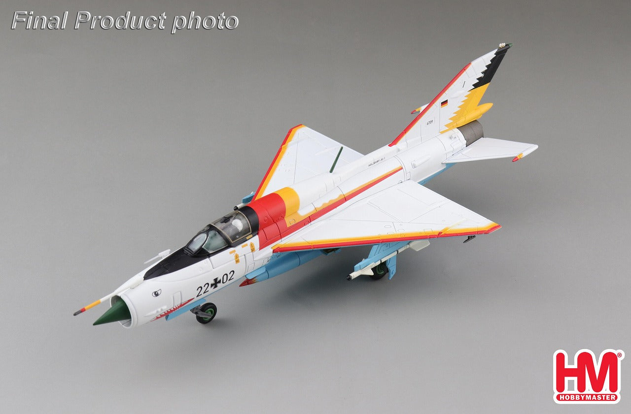 MiG-21SPS German Air Force 1st Fighter Wing Special Paint "White Shark" 1990 22+02 1/72 [HA0108]