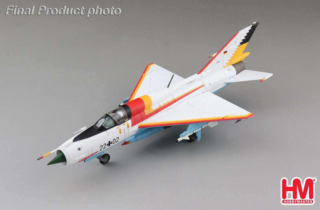 MiG-21SPS ドイツ空軍 第1戦闘航空団 特別塗装「White Shark」 1990年 22+02 1/72 [HA0108]