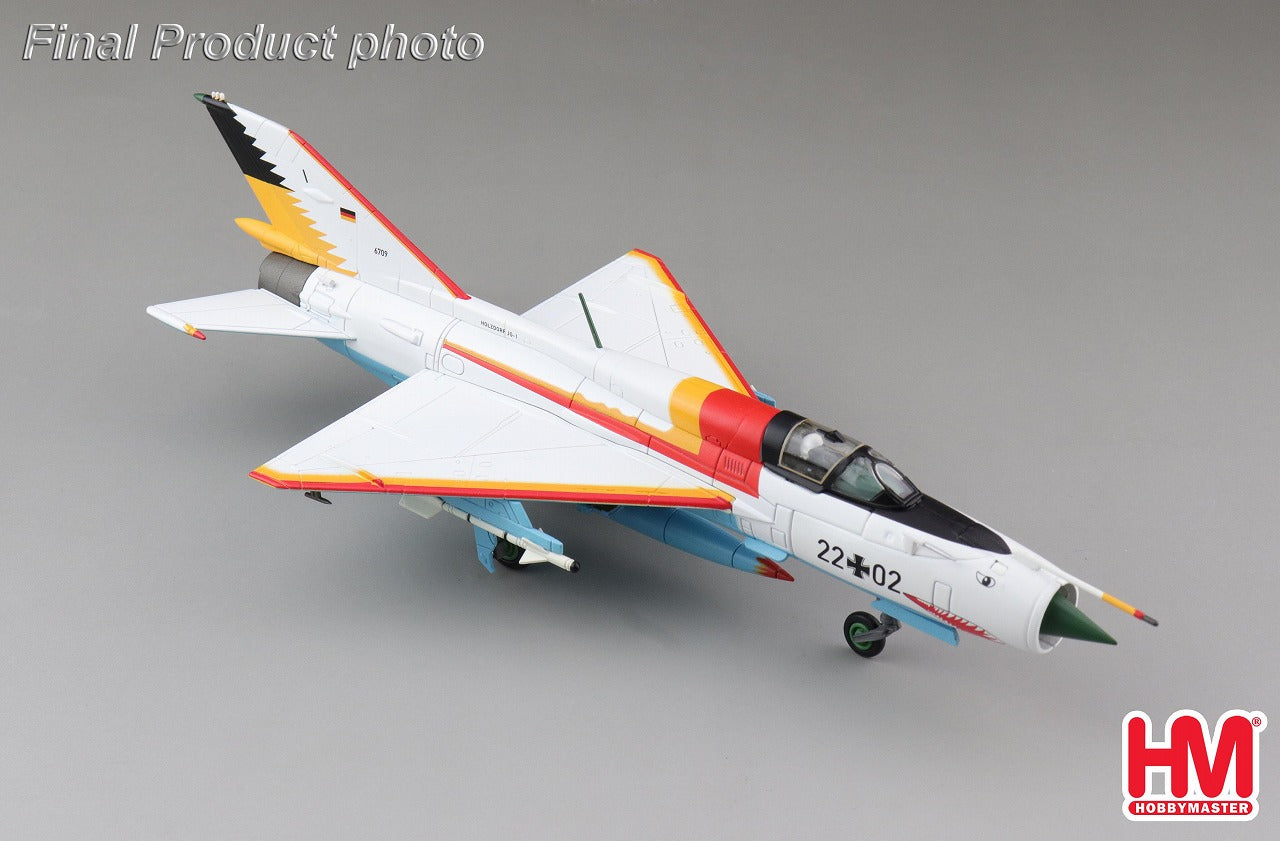 MiG-21SPS German Air Force 1st Fighter Wing Special Paint "White Shark" 1990 22+02 1/72 [HA0108]