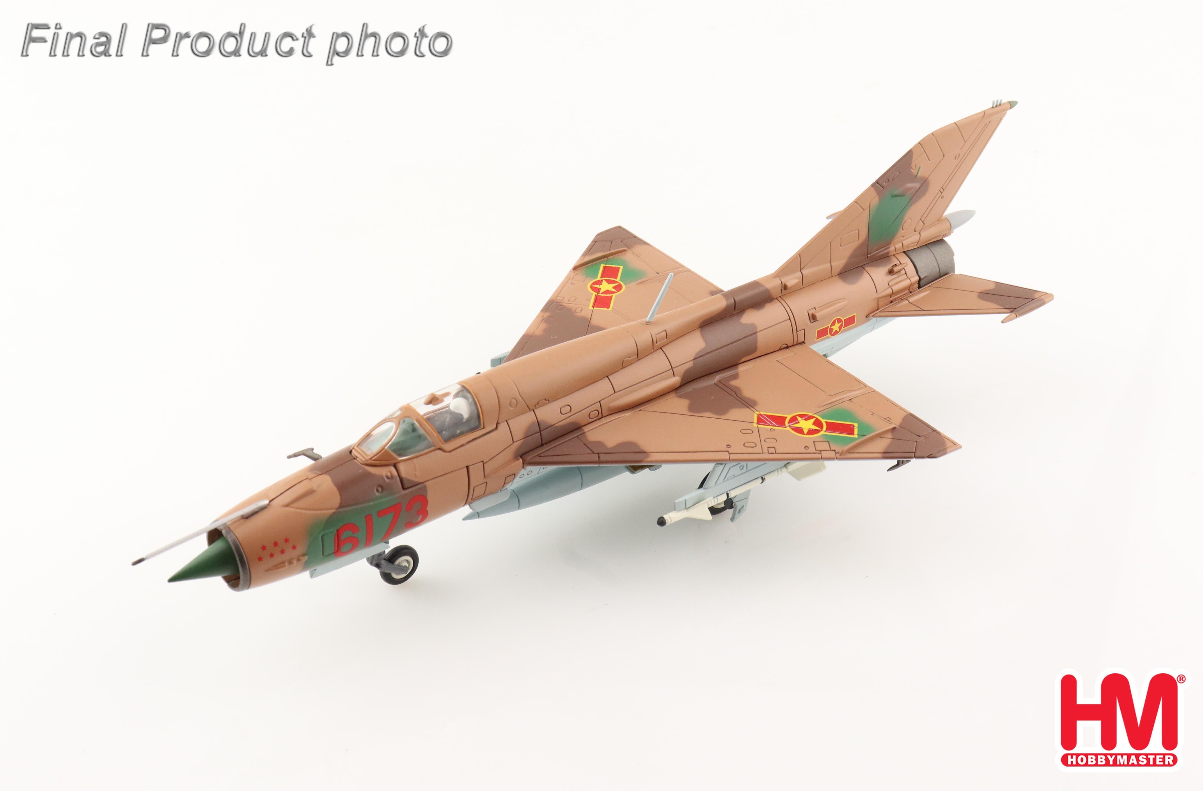 MiG-21PFM Vietnam Air Force 927th Fighter Regiment 1979 #6173 1/72 [HA0109]