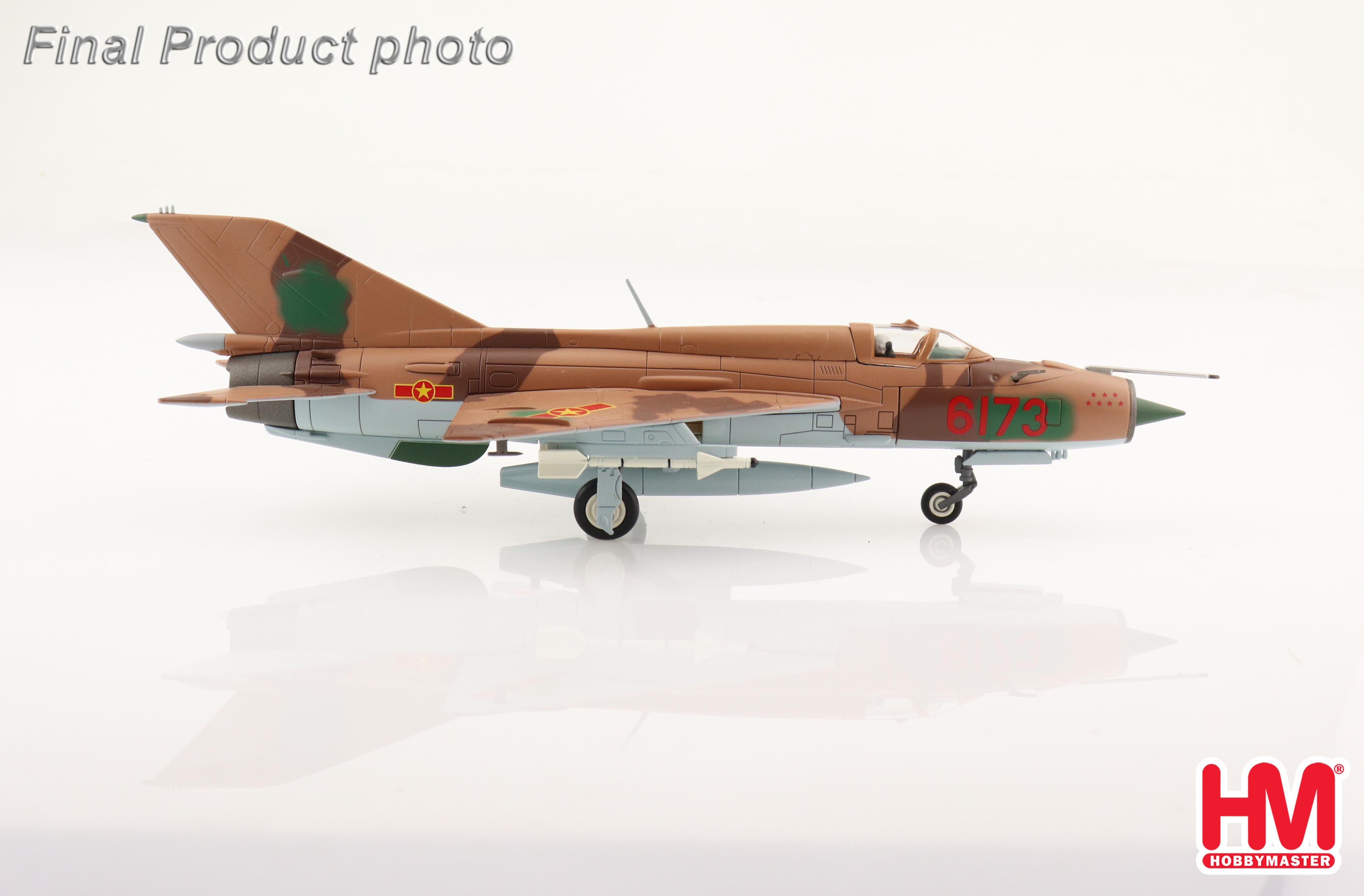 MiG-21PFM Vietnam Air Force 927th Fighter Regiment 1979 #6173 1/72 [HA0109]