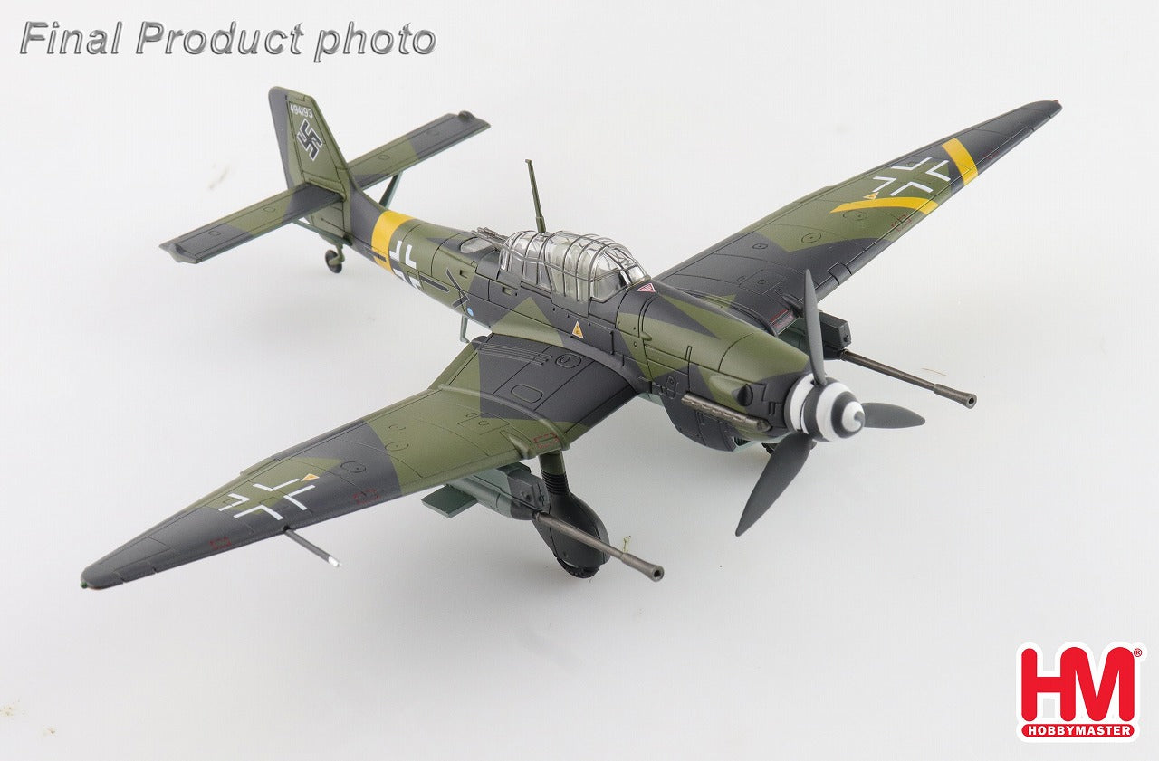 ユンカース スツーカ ju87 タンクバスター リアルモーターライズ完成品 Hobby Master Ju-87G-2 スツーカ 「タンクバスター」 1/72 [HA0120]